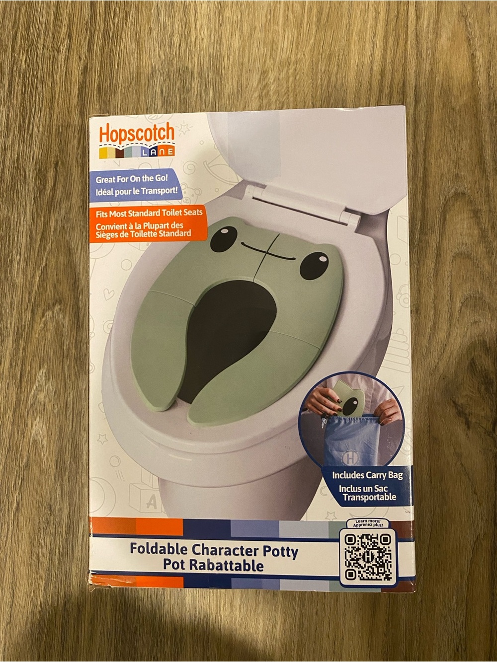 Foldable Character Potty - Green